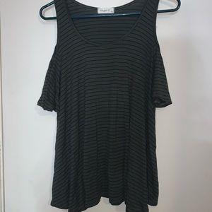 Cold shoulder top